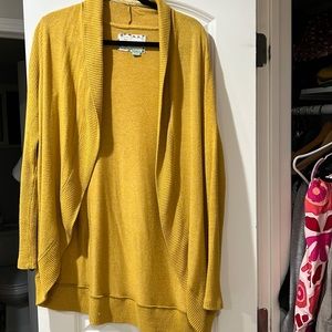 Gold color cardigan